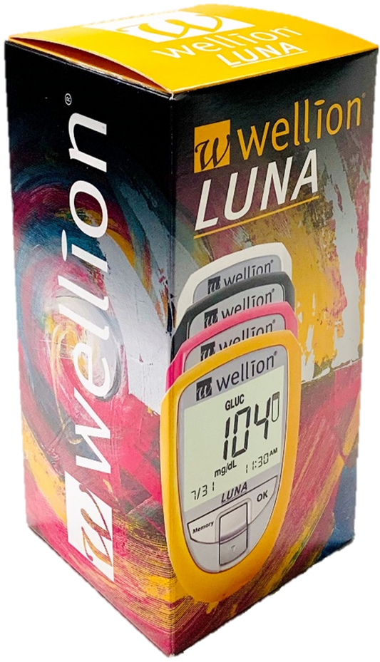 Wellion Luna blood glucose meter