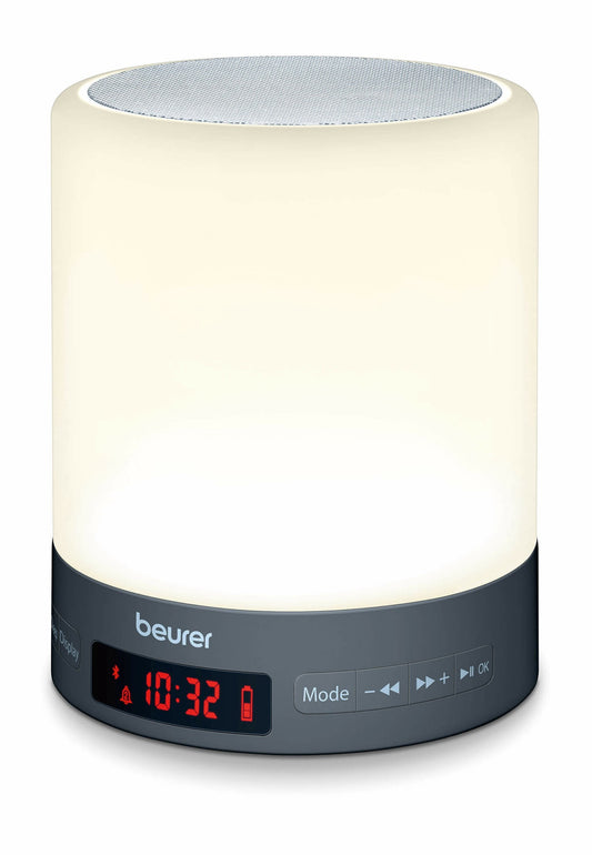 Connected light alarm clock