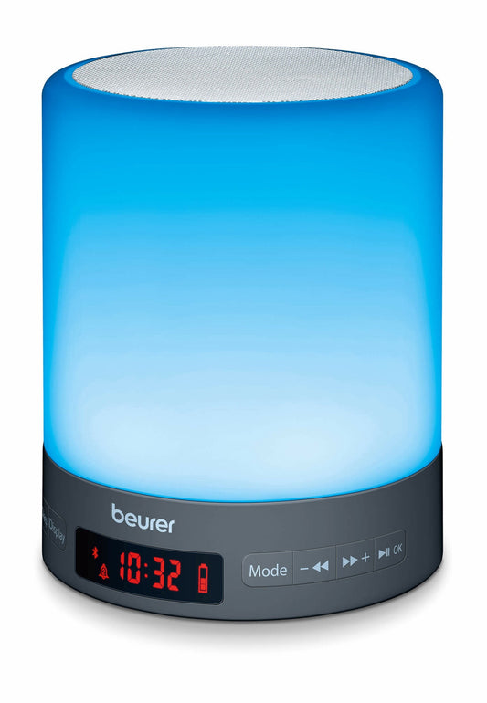 Connected light alarm clock