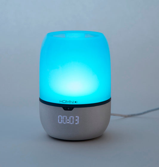 Sleep analysis alarm clock lamp Homni