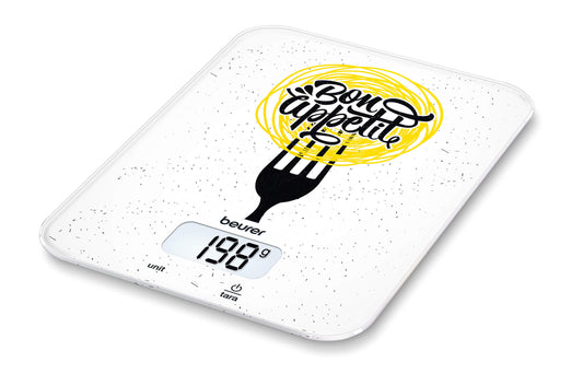Flat kitchen scale