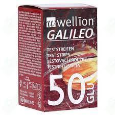 Galileo blood glucose test strips