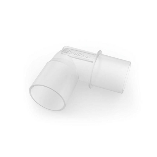 CPAP "elbow" output 90°