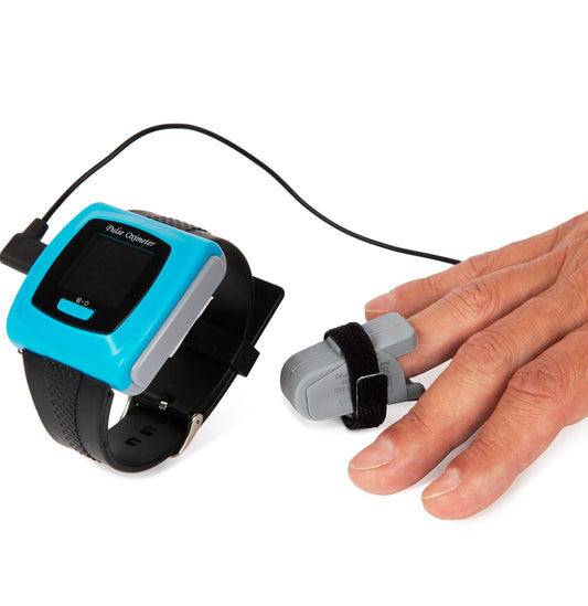 Wrist oximeter recorded up to 24hours