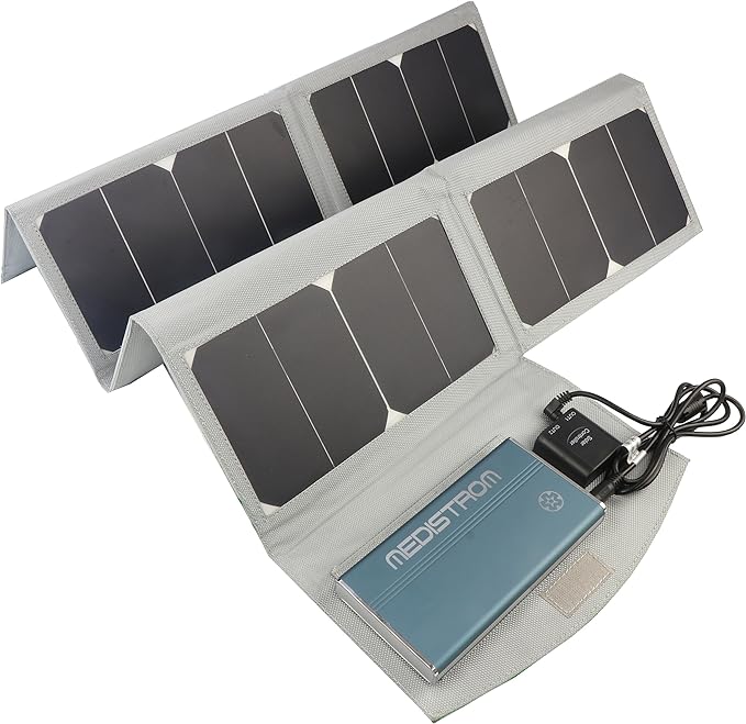 Solar panel for Medistrom Pilot24 battery